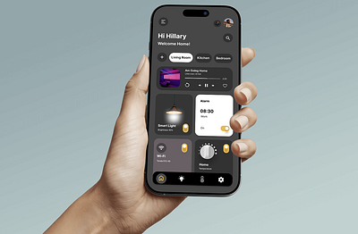 SmartHome App concept app design ui ux