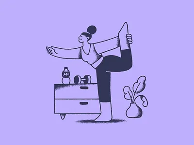 Life p.1 art character colorful design driving gym hiking illustration illustrator metro outline texture travel yoga