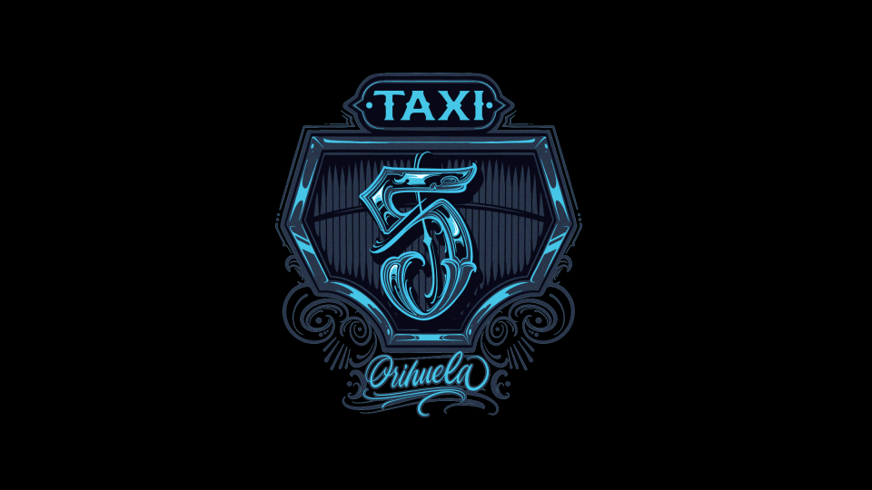 Logo Animation for Taxi 5 animation branding graphic design logo logo animation motion graphics