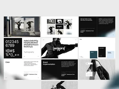 Langford : Menswear - Visual Branding brand book brand design brand guidelines brand identity branding clean corporate identity fashion identity design layout marketing menswear minimalist visual branding visual identity