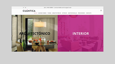 CUÁNTICA / WEBSITE ui ux web