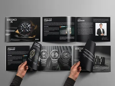 Watch Brochure Design booklet watch watch brochure