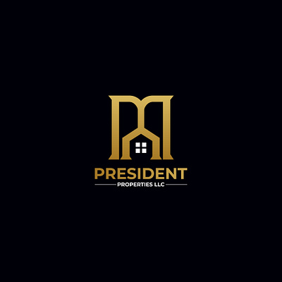 Real Estate Logo branding branding design building construction home house icon letter logo logo logo design logotype pp real estate