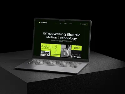 Technology website animation branding graphic design logo motion graphics