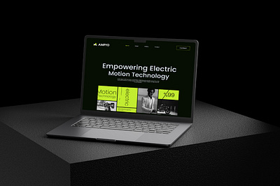 Technology website animation branding graphic design logo motion graphics