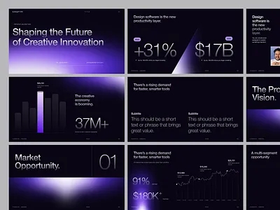 Kraftr - Pitch Deck Agency agency deck branding chart creative design data deck graphic design investor deck marketing pitch deck ppt presentation