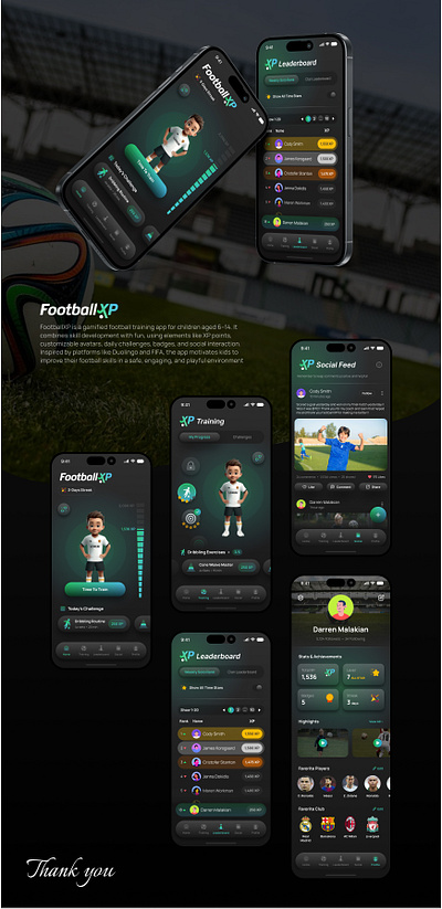 Football XP App android design figma football football experience ios mobile app sport ui ui design uiux uxui design