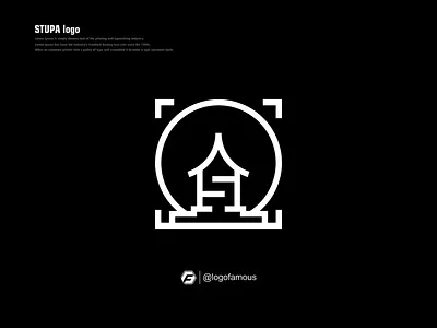 Stupa Logo Design Idea design lineartlogo logo logofamous logoforsale logoinitial logoinspirations sexlogo slogo stupa stupalogo