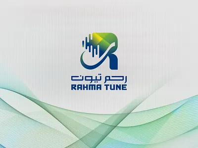 Rahma tune Arabic Logo design for islamic studio arabic branding arabic english mixed logo arabic logo arabic studio logo arabic typo branding calligraphy logo huruf ra logo islamic music logo islamic studio logo islamic tune logo logo r logo r tune logo ra and r logo rahma tune studio branding tune branding tune logo ر logo