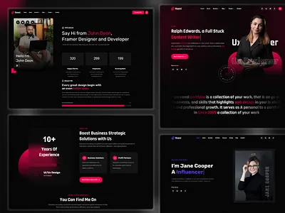 Reeni - Personal Portfolio Template Website 2025 branding cv figma graphic design html my website nextjs personal personal portfolio personal website portfolio professions reactjs reasume reeni personal portfolio responsive template tranding ui