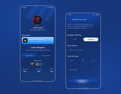 AI Mobile App Design ai ai app ai mobile app ai tool app mobile app mobile app design mobile app ui ui user expericnce ux