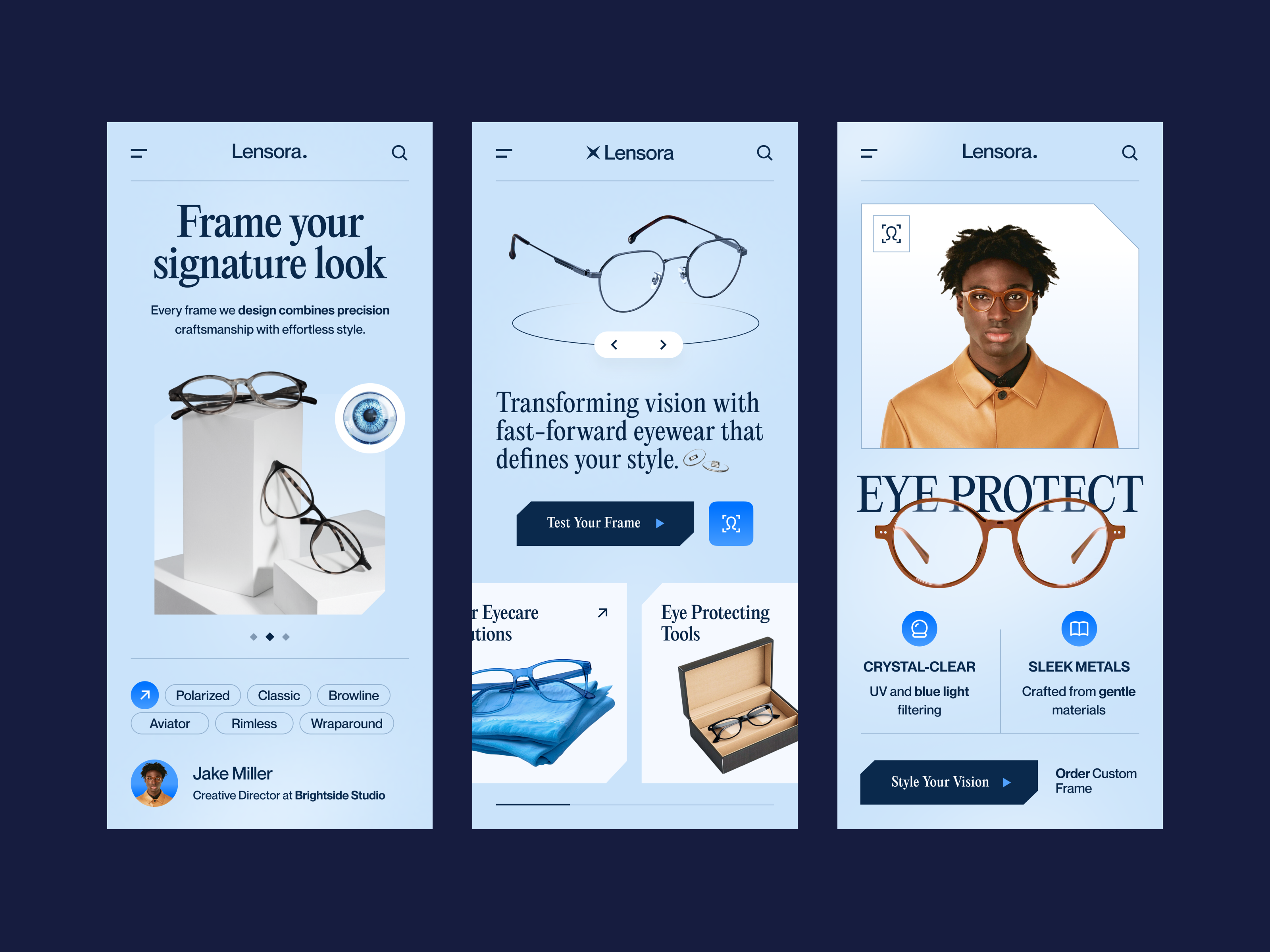 Example of Website Design (10 Pages)