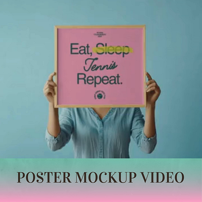 Poster Mockup Video poster mockup video