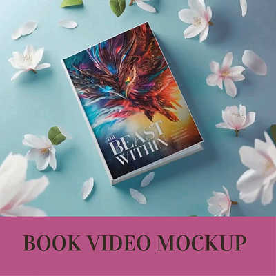 Book mockup video book mockup video