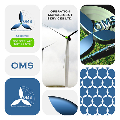 OMS — Operation Management Services Ltd. advertising branding design graphic design illustration logo logo design logotype print design vector