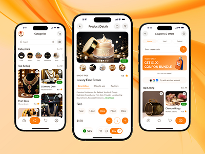E-commerce Mobile App app design app interfaces app ui clothes e commerce app fashion fashion store app ios marketplace mobile app mobile store modern modern app ui online shop online shopping shop shopping store ui ux