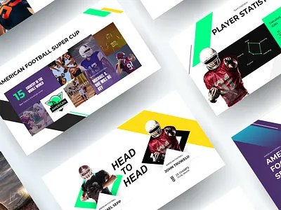 Pitch Deck for American Football Platform american football branding designer google slides graphic design infographics league pitch deck player stats powerpoint powerpoint design powerpoint presentation ppt ppt slides present presentation design presentations slides sports umar tanveer
