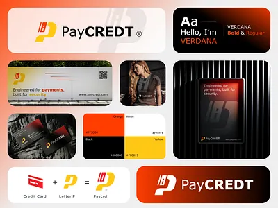 PayCredit Logo Design, payment logo alamgiritservice branding branking logo credit card logo finance finance and banking financial logo graphic design icon letter p logo logo p logo p monogram payment payment logo