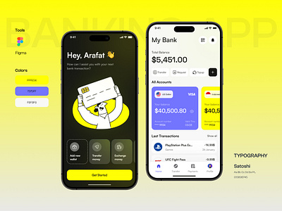 Digital Banking Mobile App Design app banking card clean defi design digital banking expenses finance finance app fintech mobile app mobile app design mobile app ui payment send money ui ux wallet wallet app