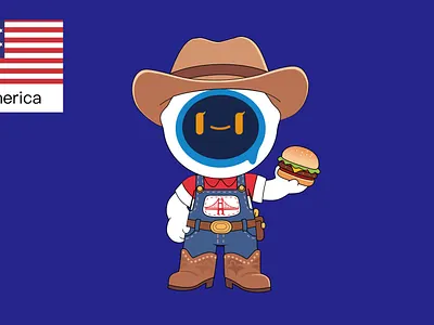 Different skins of little Q design graphic design