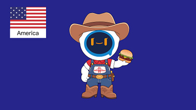 Different skins of little Q design graphic design