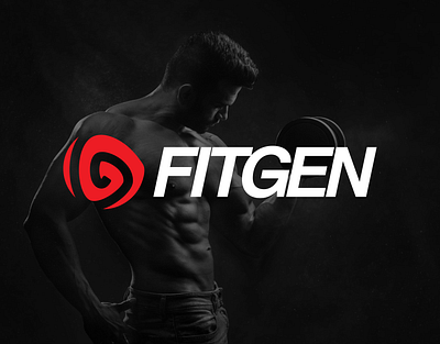 FitGen: Fitness Gym Logo Design brand identity branding design fitness graphic design gym icon logo logo animation logo design sports visual identity