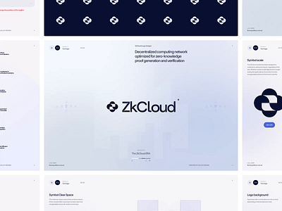 ZkCloud - Branding Design animated landing page blockchain brand design brand identity branding creative branding creative design crypto crypto branding crypto design crypto landing page decentralized design motion fintech fintech branding logo logotype saas trading visual identity