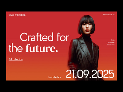CFTF - Clothing Brand #01 clothing brand future layout midjourney type typo typography webdesign