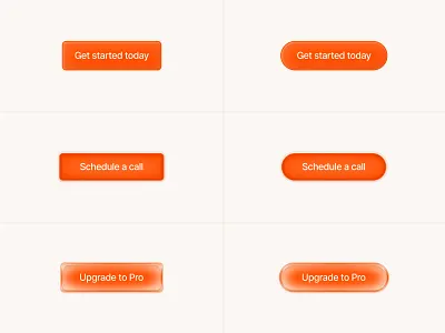 Buttons button button design button ui css buttons cta button graphic design hot orange key keyboard keycap button neuemorphism orange orange button product design realism realistic button saas ui design upgrade plan user interface