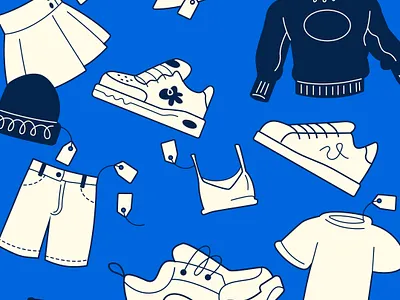 Illustrations for a project branding color cute design flat design icon illustration minimal ui vector