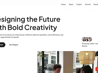 Nimbly - website designed for agencies and consultants agency consultants figma framer landing page web design webflow