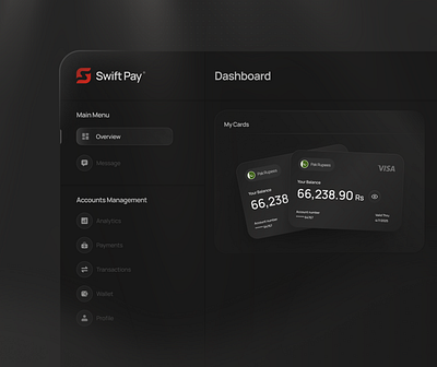 Swift Pay® Finance Dashboard branding dashboard dashboarddesign design designinpiration figma financedashboard financedesign financeui fintech graphic design illustration landingpage logo ui uiux uiuxdesign vector