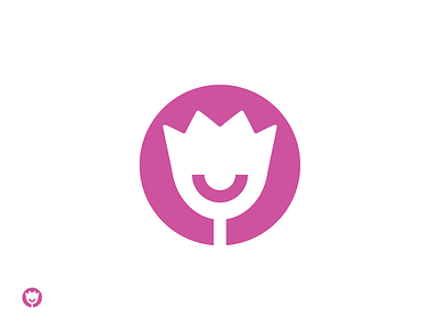 Happy Flower Logo Design branding creative floral fun happy flower logo logodesign logodesigner mark minimal modern nature organic symbol vector