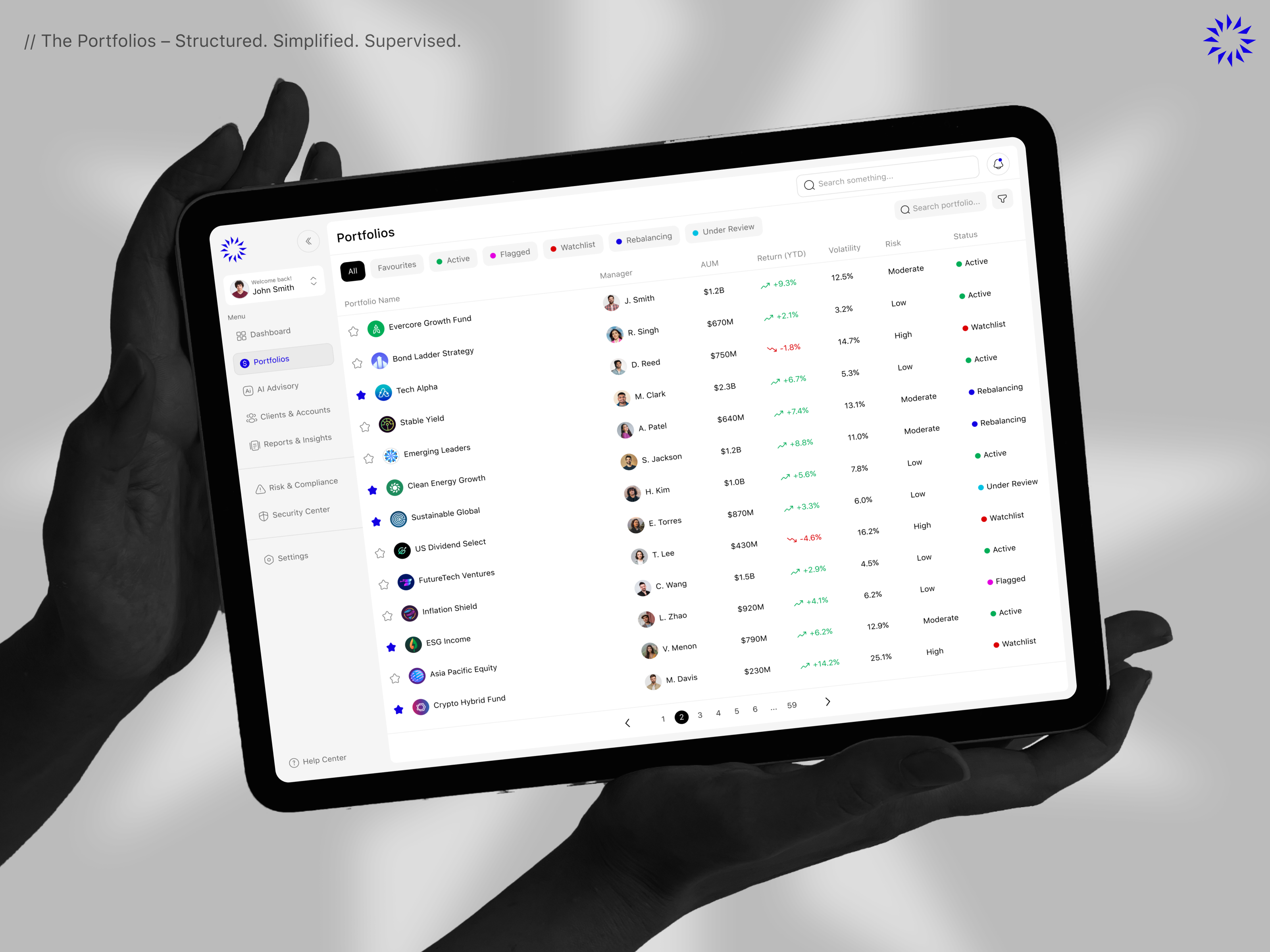 AI-Powered Asset Management Dashboard Image 1
