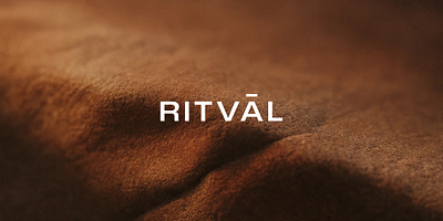 RITVĀL — Branding & Visual Storytelling bold branding clean design label logo logotype minimal minimalist packaging product simple typography