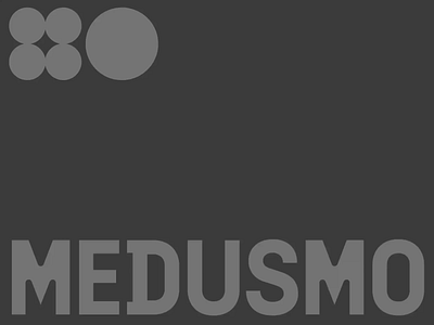 Medusmo - Website 3d ball big typo branding gray illustration landing modern motion graphics move one page parallax spline typography ui ux video hero web white