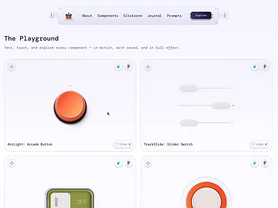 Touch2Tech - Playground animation prototyping branding components creative design design dieter rams figma framer illustration logo realism skeuomorphic ui ui ux visualdesign