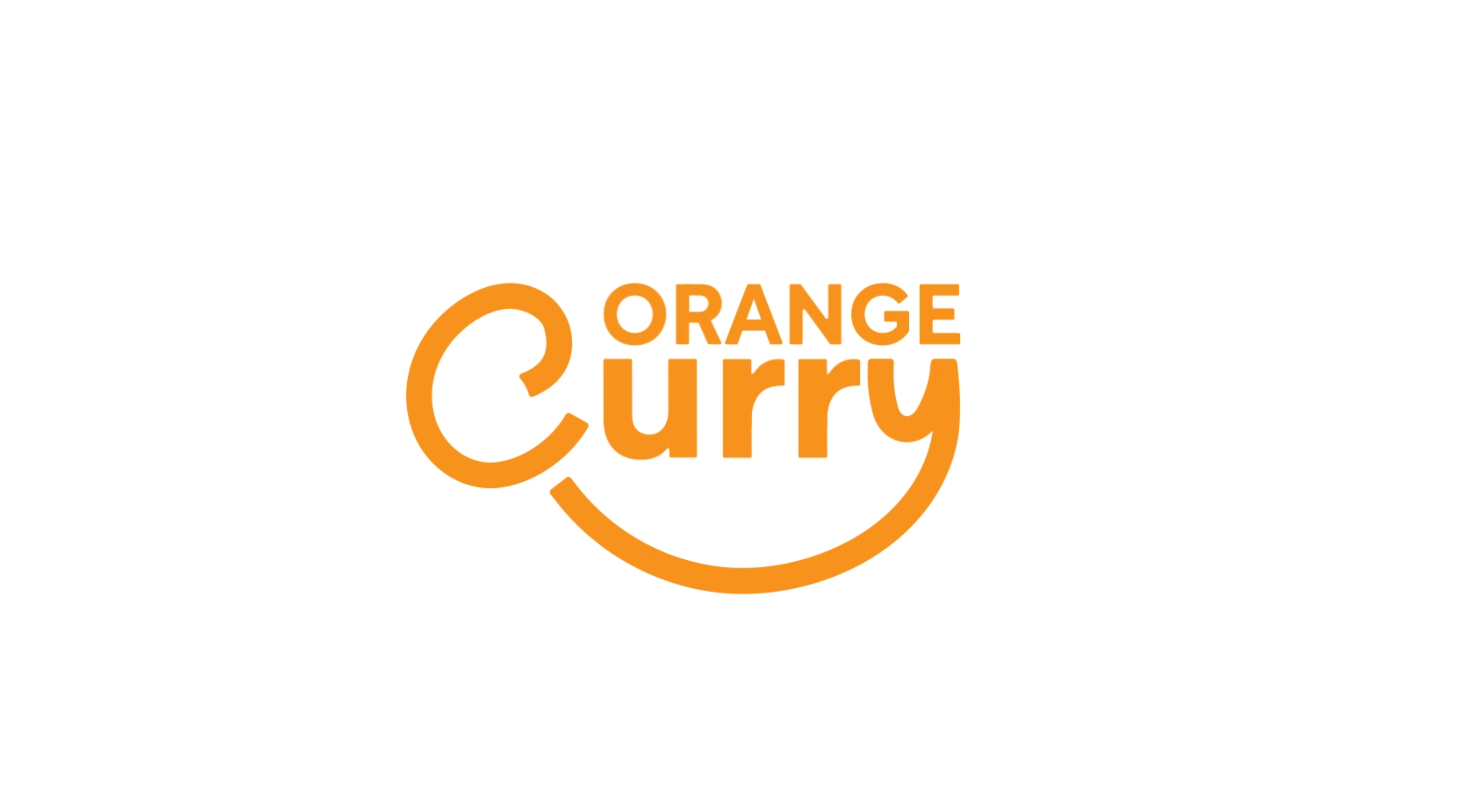 Orange Curry after effects branding food logo logo animation logo concept logo motion logo reveal minimal logo motion graphics orange orange curry restaurant smile smile logo trending xvs xvs creations