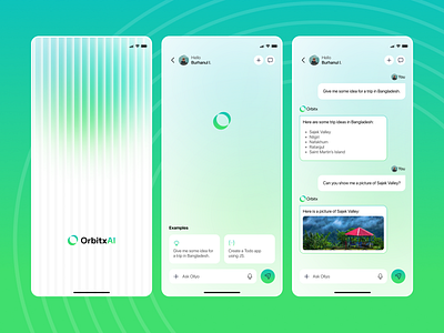 AI Chatbot UI – Minimal AI App Design ai ai app ai app design ai mobile design aichatbot app design chatbotui design minimalui productdesig ui