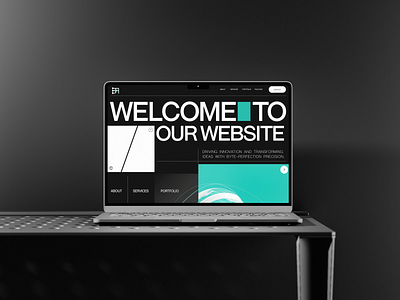 Project: Byteflow branding graphic design logo