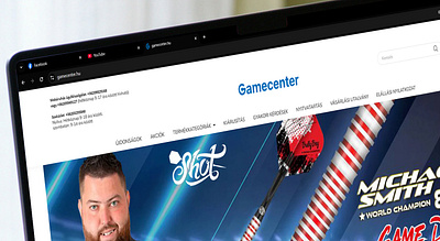 Project: Gamecenter branding graphic design logo
