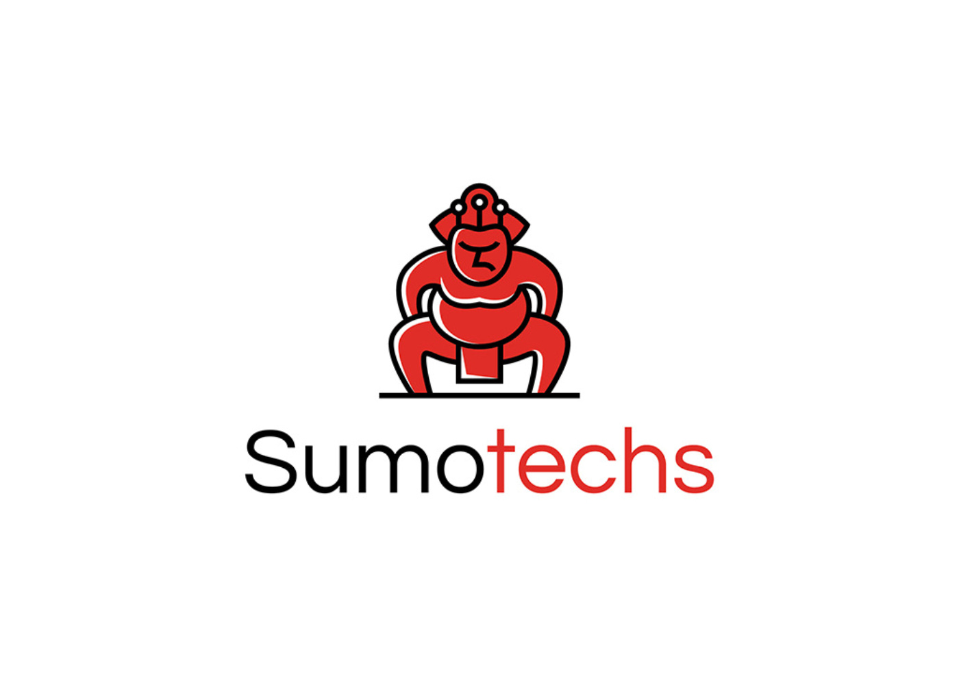 Sumo Logo – Bold Identity for a Tech-Forward Brand 3d animation brand brand identity branding character design graphic design graphics logo logos logotype motion graphics power sumo logo ui vector wrestler