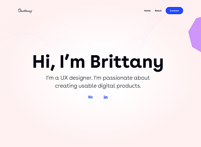 Minimal UX/UI Portfolio Template – Free Figma File ui ux