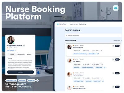 Nurse Booking platform design app design appointment appointment booking appointment dashboard booking app dashboard figma graphic design health healthcare healthcare app ios app medical medical ui mobile app platform ui ux website design