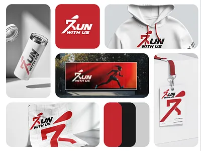 Run With Us – Fitness Branding by Theepa Studio abstract branding design fitness fiverr graphic design illustration logo logo design minimal modern signature logo toprated ui unique