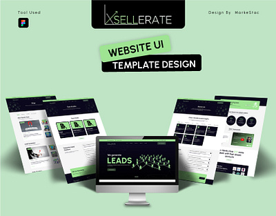 Xsellerate Website Ui Template Design template design template mockup template mockup design ui uiux design webdesign website presentation website presentation uiux website presentation web design website ui template design websitedesign