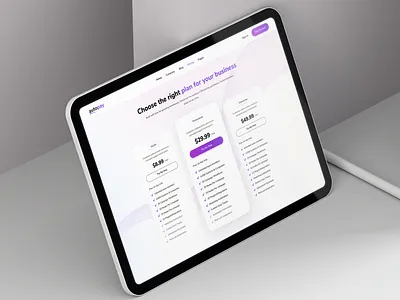 Pricing Page UI conversiondesign dribbbleportfolio figma pricingpage pricingtable saasui subscriptionui userexperience uxui webdesign