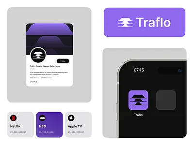 Traflo Fintech Case Study brand brand identity brand sign branding halo lab identity logo logo design logotype packaging