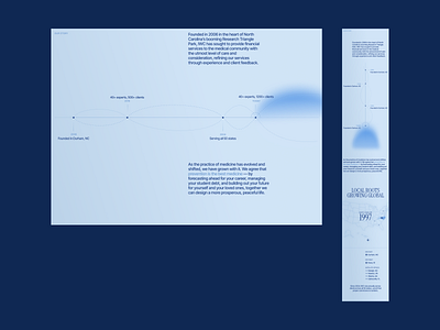 Corporate Website Design adaptive design corporate design mobile design modern website timeline ui uiux web development webdesign webflow website