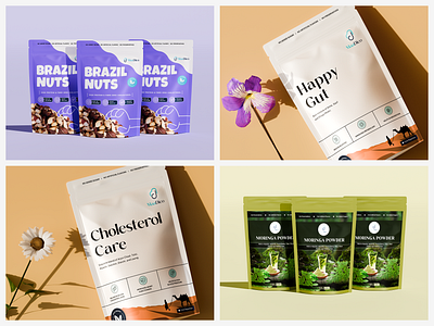 Maa Dico- Wellness Packaging in 3D render excellence 3d 3d render aboxagency blender brazilian nuts label design maadico packaging packaging design realisticrender